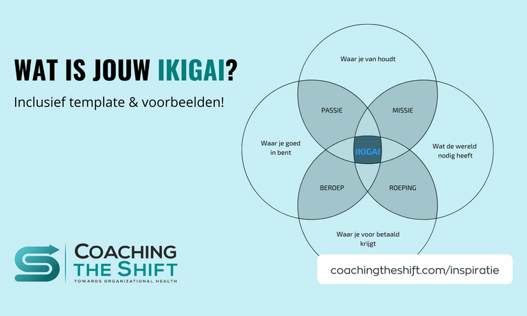 IKIGAI model & template invullen coaching