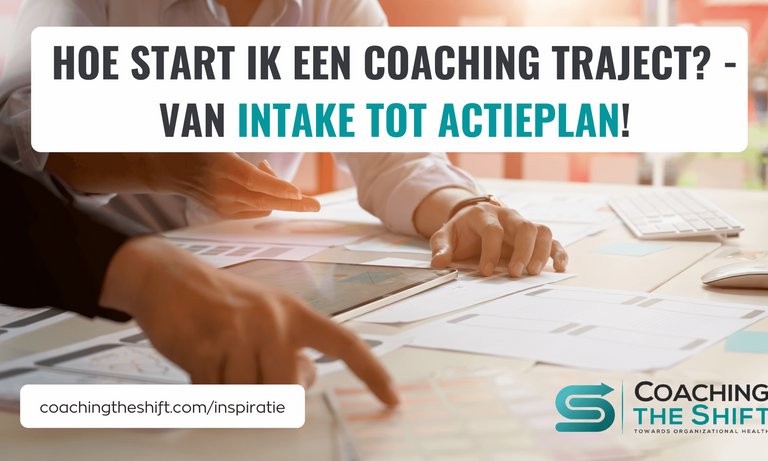Coaching traject actieplan intakegesprek