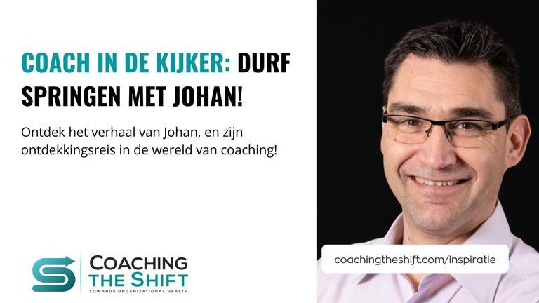 Coach in de kijker: traject ontwikkeling Johan Van Eeckhout